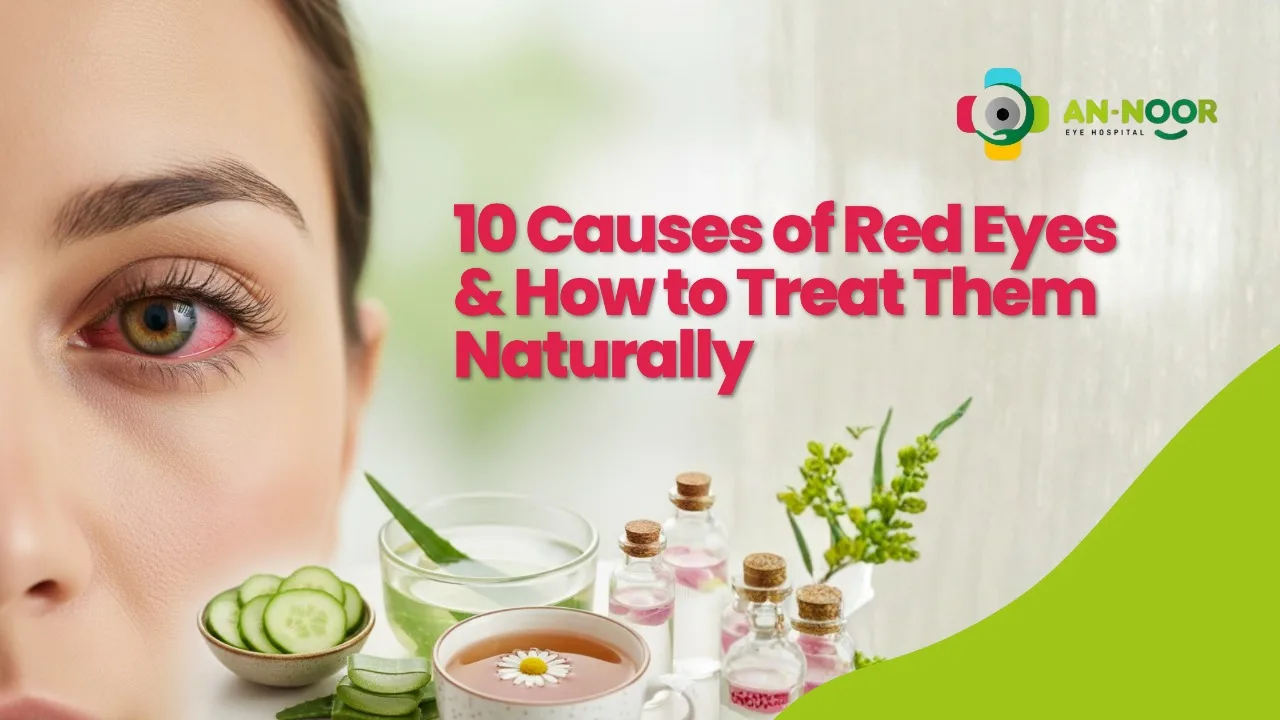 Top 10 Causes of Red Eyes and How to Treat Them Naturally